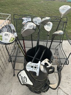 Golf Clubs Lot Of 12
