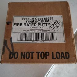 Fire Putty Pads 7"×7" Fire Caulk