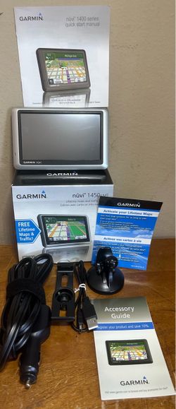 Garmin nüvi 1450LMT Portable Handheld GPS Mobile Navigation System