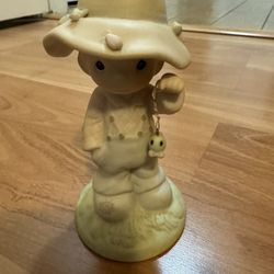 My Love Will Never Let You Go Precious Moments. Cute Little Boy With A Fish.