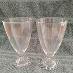 Fostoria Water Glasses 