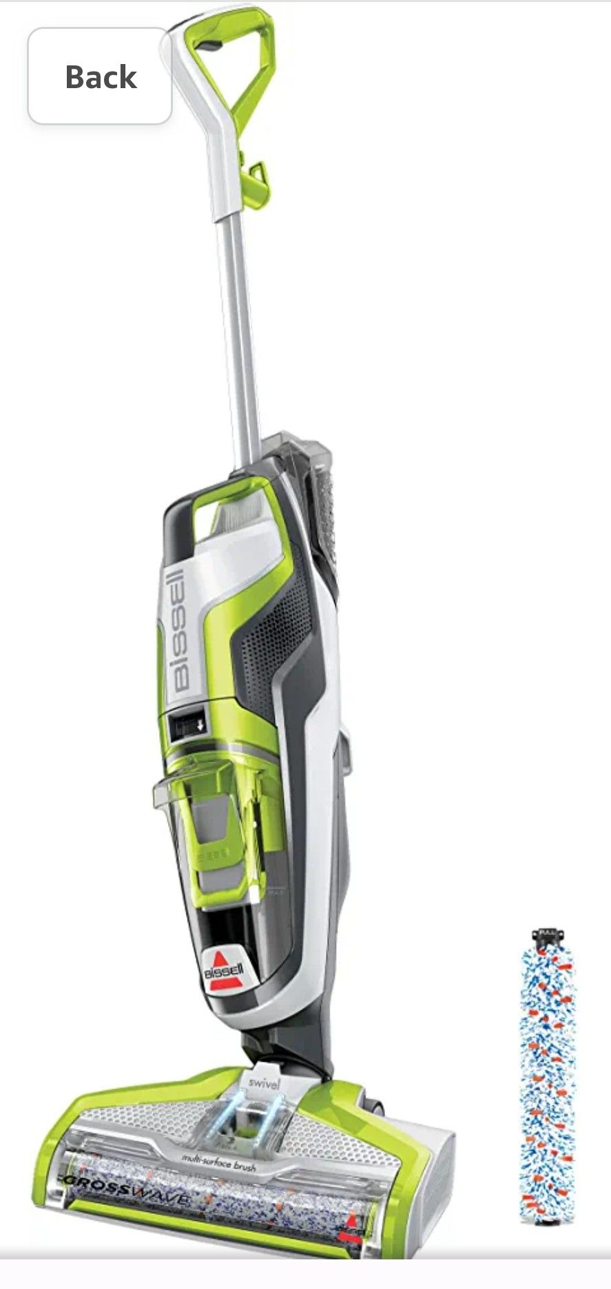 Bissell 1785 A Cross Wave All-in-One Multi-Surface Cleaner, Corded