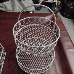 2 Tier Basket, 13" Tall
