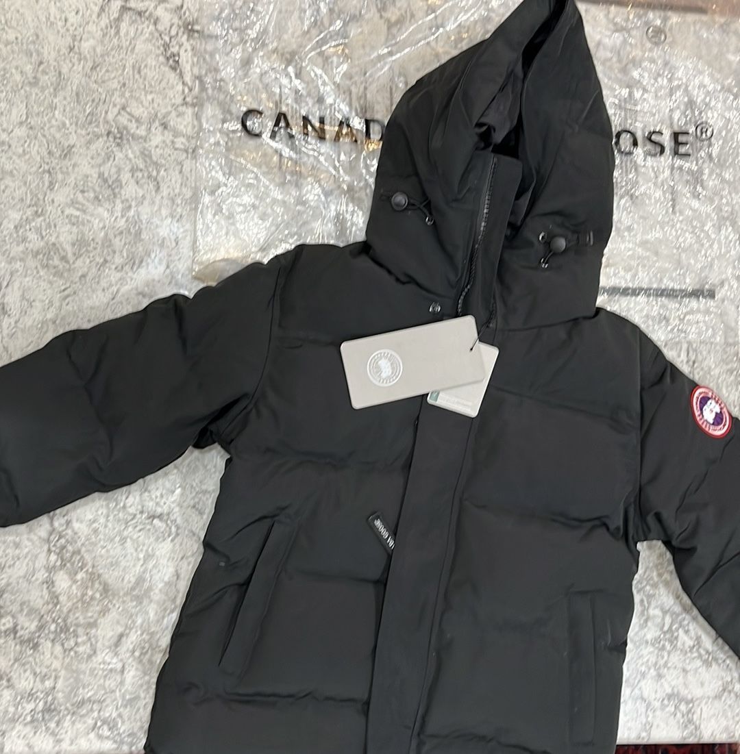 canada goose jacket black mens medium