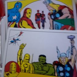 AVENGERS SILVER AGE. 300 CARD CO.