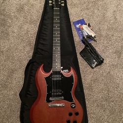 2004 Gibson SG Special Faded Worn Cherry Ebony Fretboard Electric Guitar