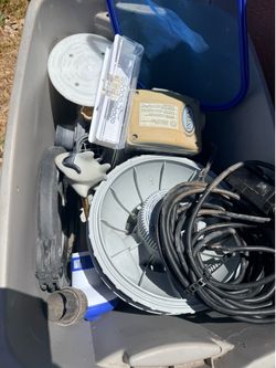 Pool Sand Pump and Supplies