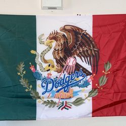 Los Angeles Dodgers 3’x5’ Mexican Flag! Awesome Mother's Day Gift! $20