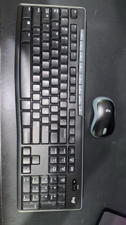 Logitech keyboard and mouse