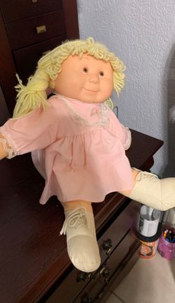 Blue box doll