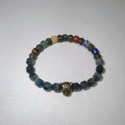 7 Chakra Bracelet - Hawk Eye