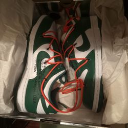 Offwhite Pine Dunks 