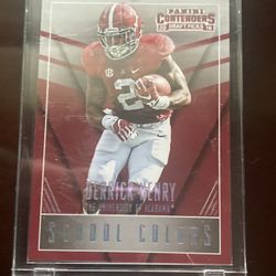 2016 #8 Panini Contenders Derrick Henry School Colors Rookie Card