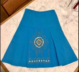 Tracy Reese Skirt (6) w Gold Sequin Detailing | $70 OBO