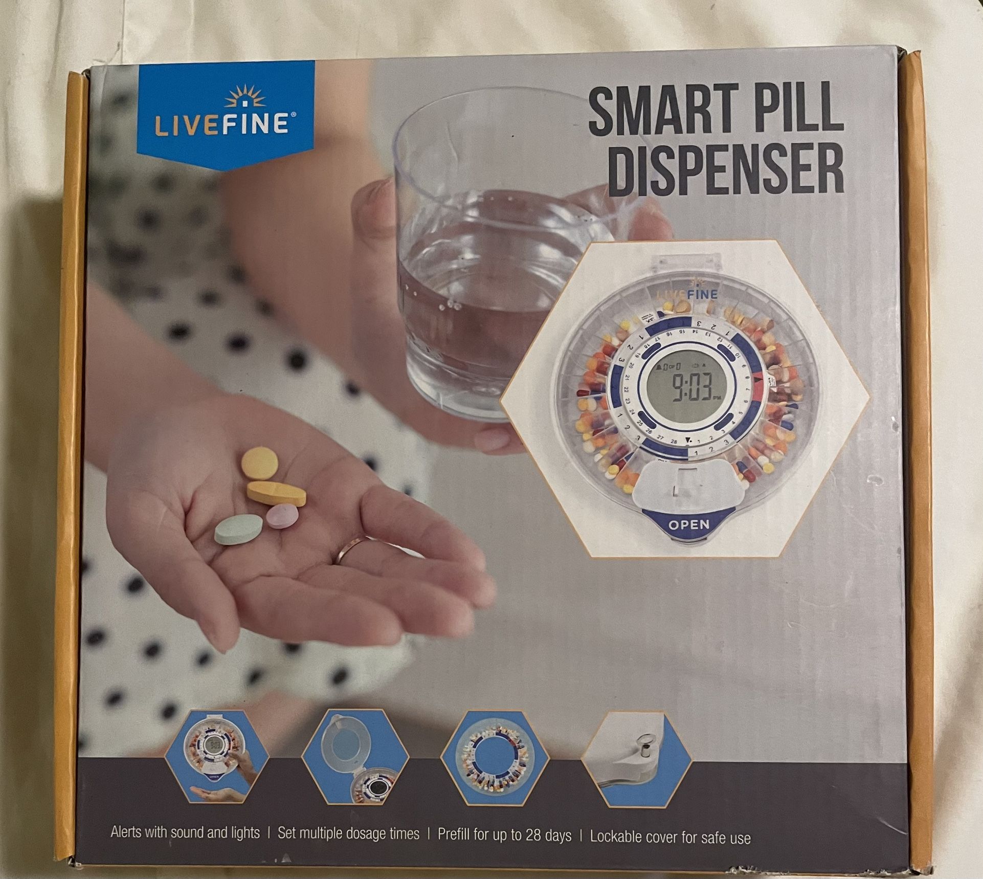 LiveFine SMART Pill Dispenser