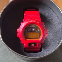 Red/Orange G-Shock Watch