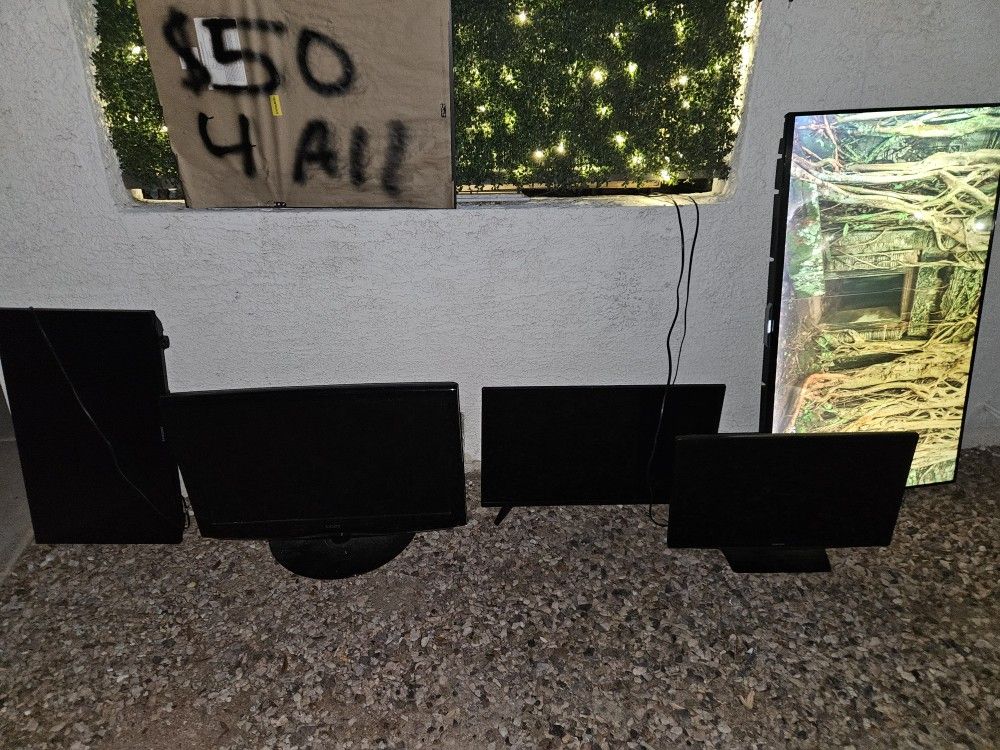 5 TV For 50 Dollars