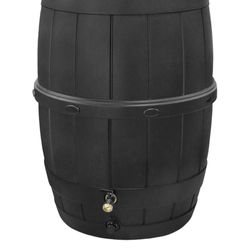 39 Gallon Knocked Down Rain Barrel With Spigot (Read Description)
