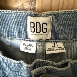 BDG High-rise Baggy Jeans 31 W