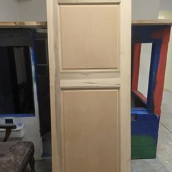 Puertas de madera  solida