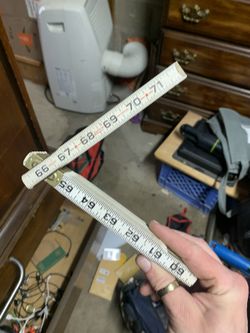 Strong Collapsible Measuring Stick 71 Inches