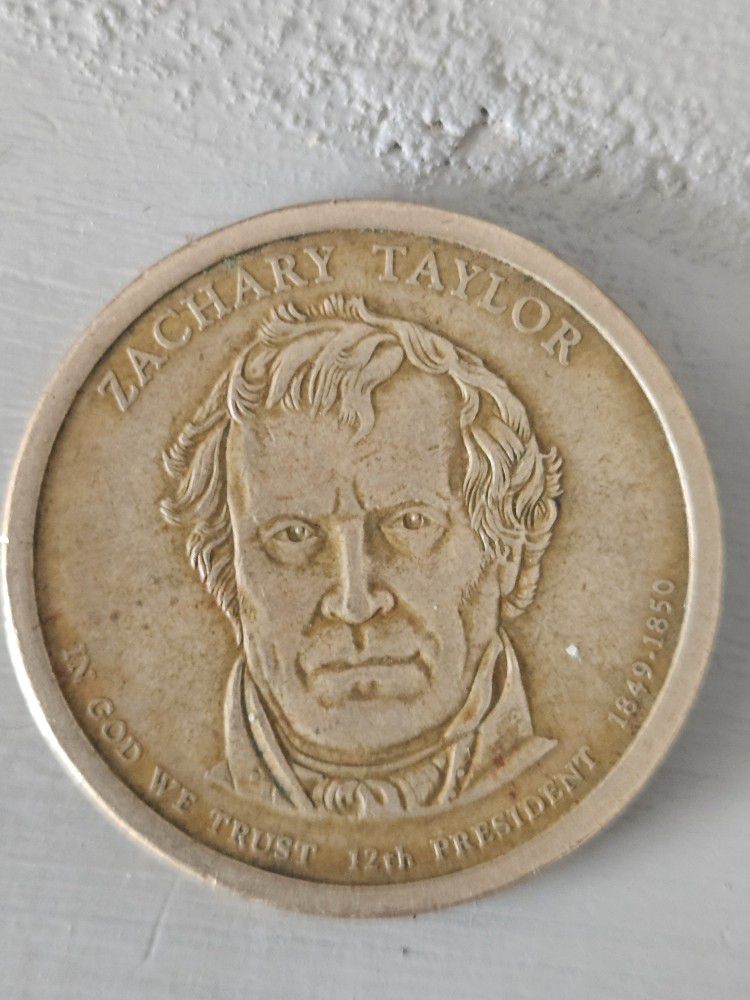 Super Rare Zachary Talyor Dollar Coin 1849 To 1850