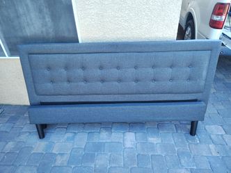 Cal king size bed frame or headboard