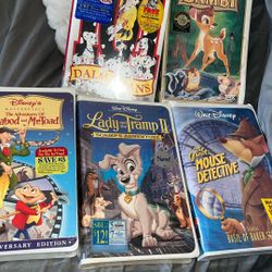 New Vhs Disney Movies All For $15