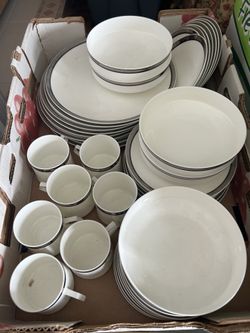Set Of 41 Pieces “Mikasa Dishes” Asking $225, Obo