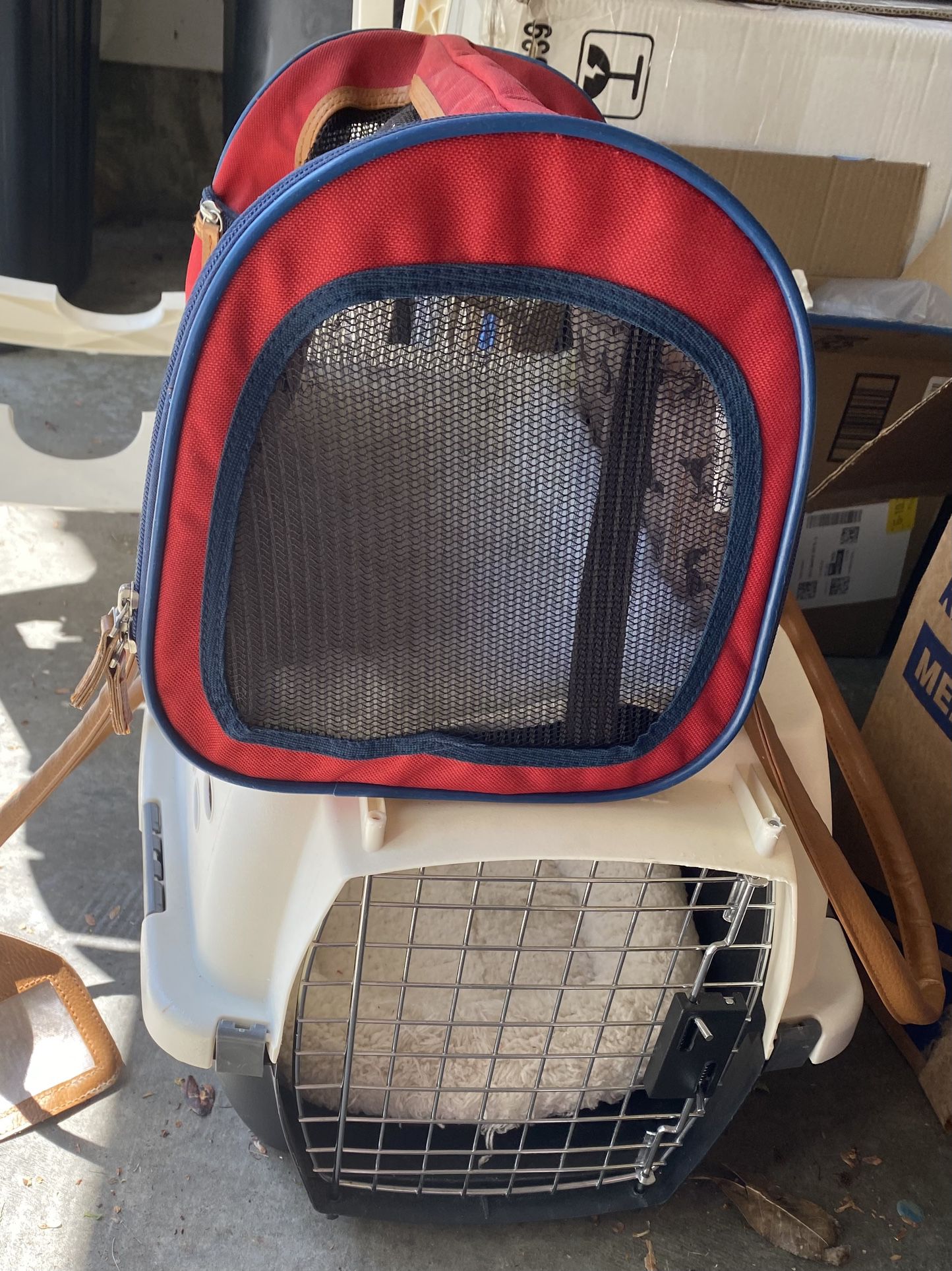 Small Dog Crate & Carrier