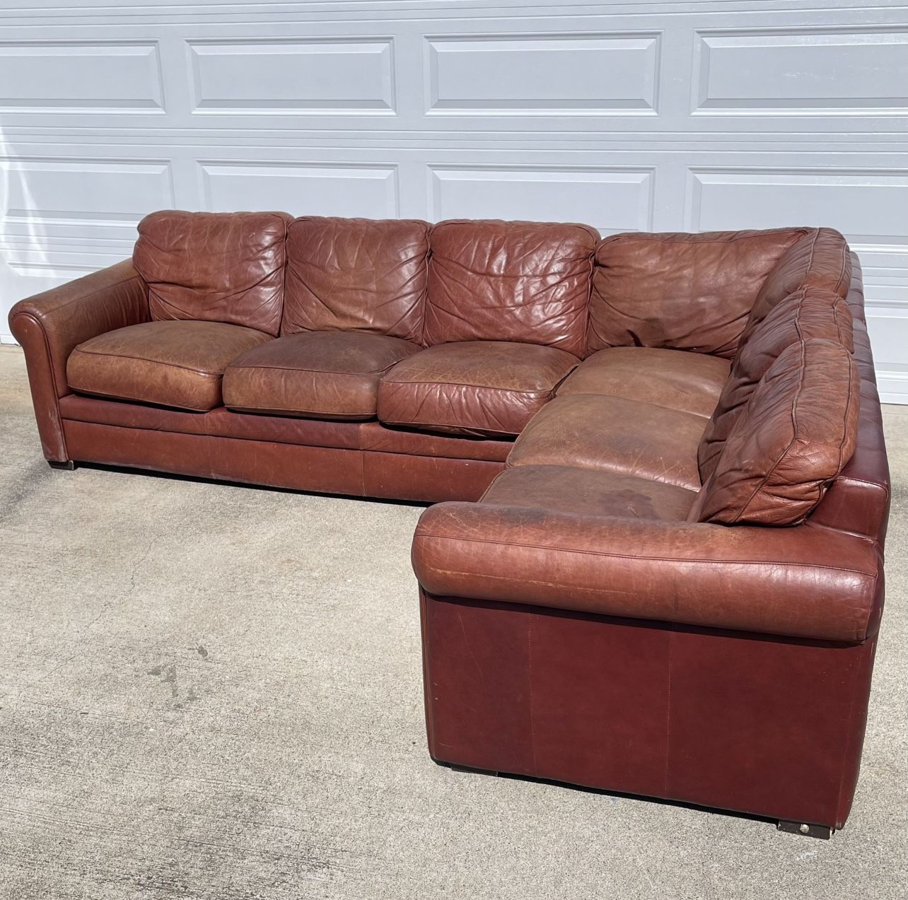 Leather Sectional Free Delivery Sofa Couch