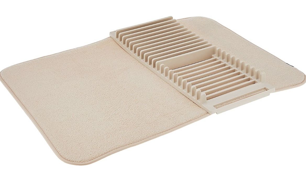 Umbra 330720-354 UDRY Rack and Microfiber Dish Drying Mat