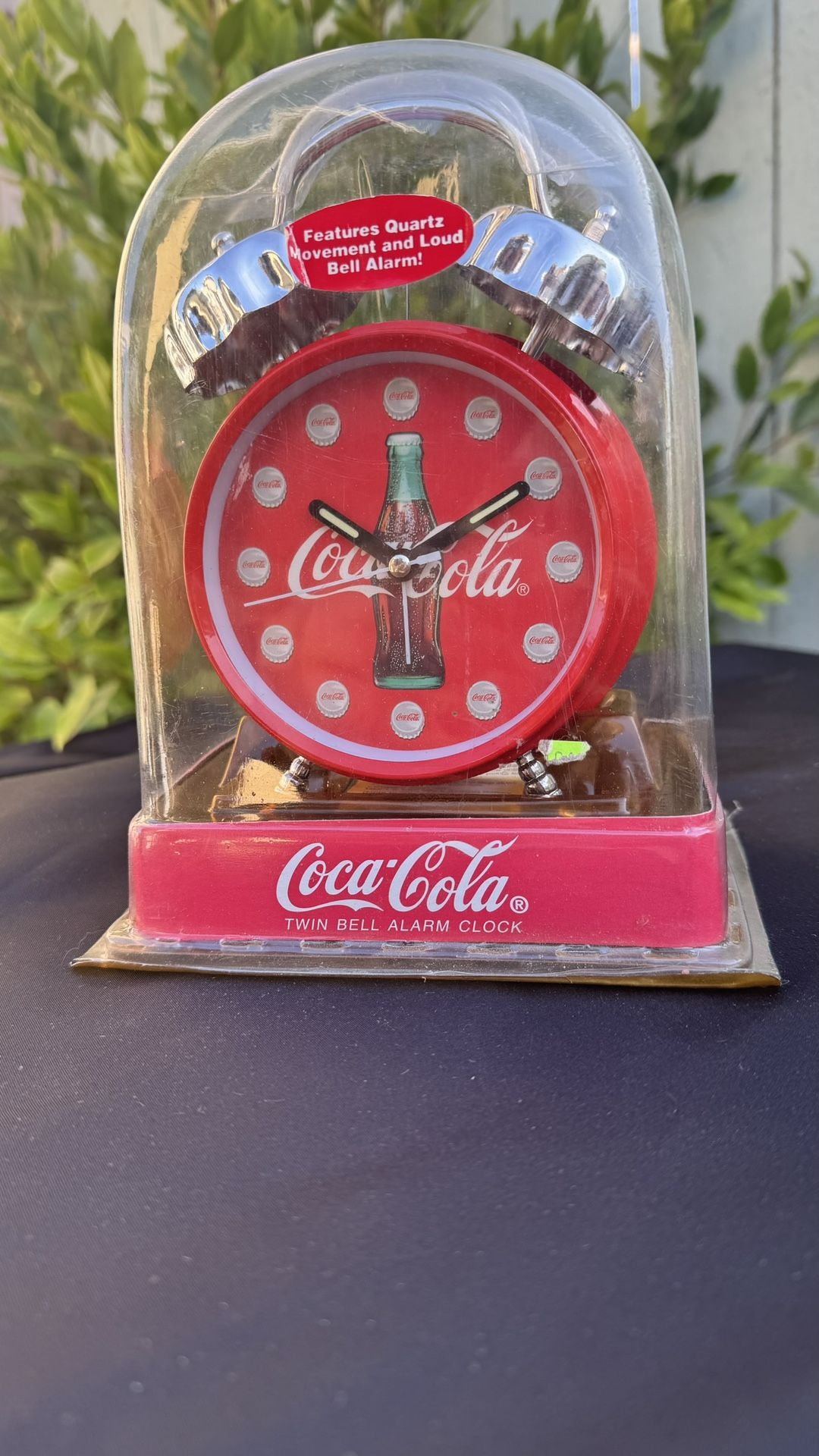 1996 Vintage Coca-Cola Alarm Clock (Model 4507C)