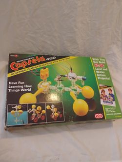 VTG Capsela 400 Construct 22 Motorized Land and Water Toys STEM NIB