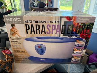 Homedics Para Spa Deluxe! Paraffin Bath Brand New!
