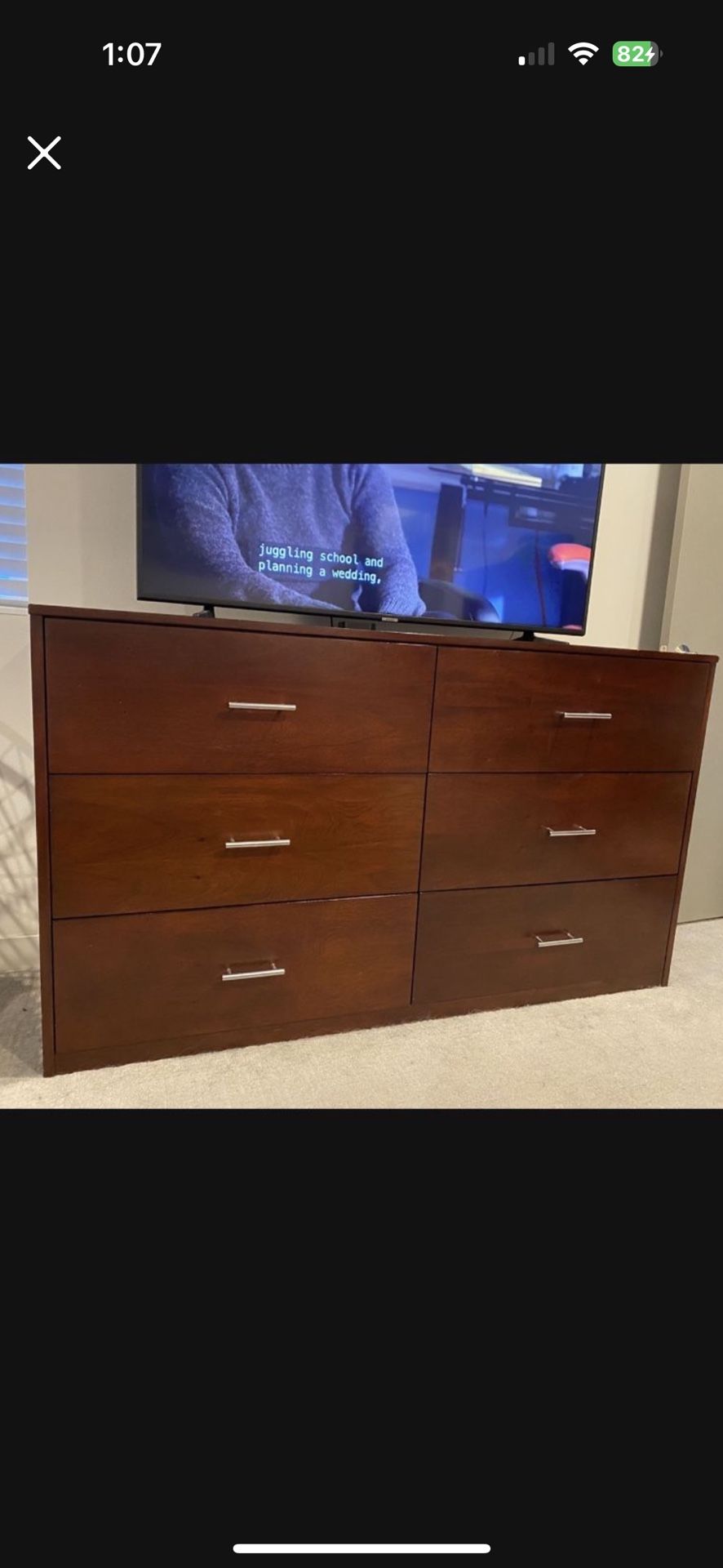Solid Wood Dresser / Chest Of Drawers