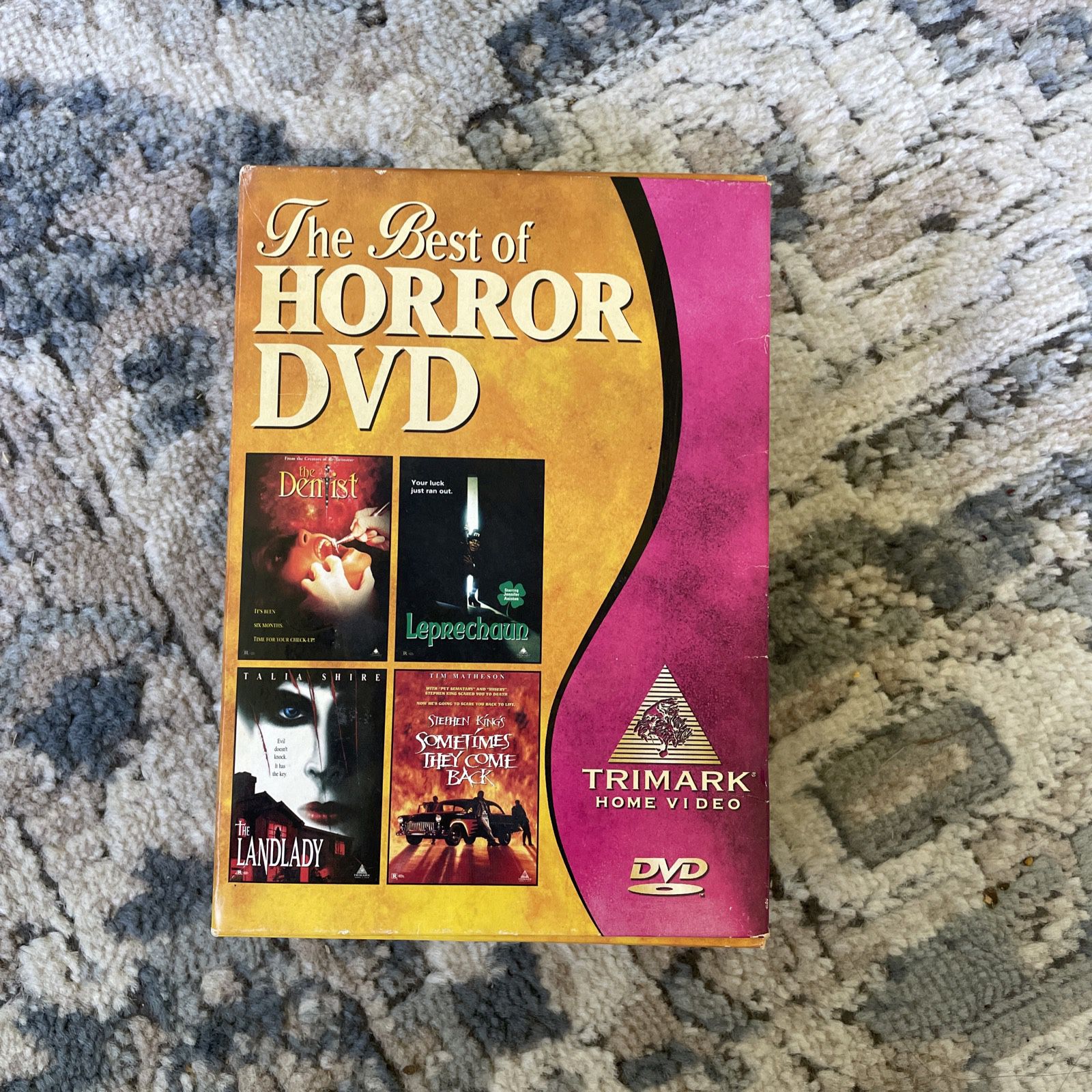 4 DVD Horror Box Set Landlady Leprechaun Dentist Sometimes They Come Back Movie