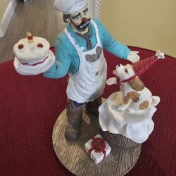 Emmett Kelly Jr. "Happy Birthday" Figurine - Stanton Arts (1995)