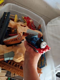 Vintage Thomas the train set/additional trains and accessories