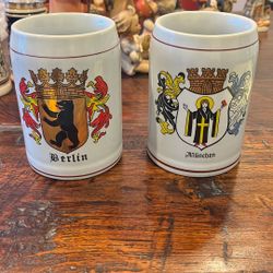 German - Steins - Stoneware 