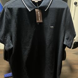 MK stitched polo