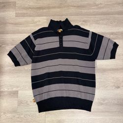 FB County Gray and Black Polo Shirt 2XL