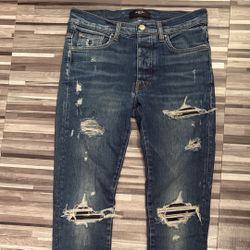 Blue Amiri Mx1 Size 30 Need Gone ASAP