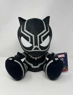 Black Panther Big Feet Plush – 12'' Disney Toys for Kids