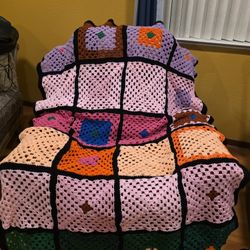 Crochet Handmade Blanket 