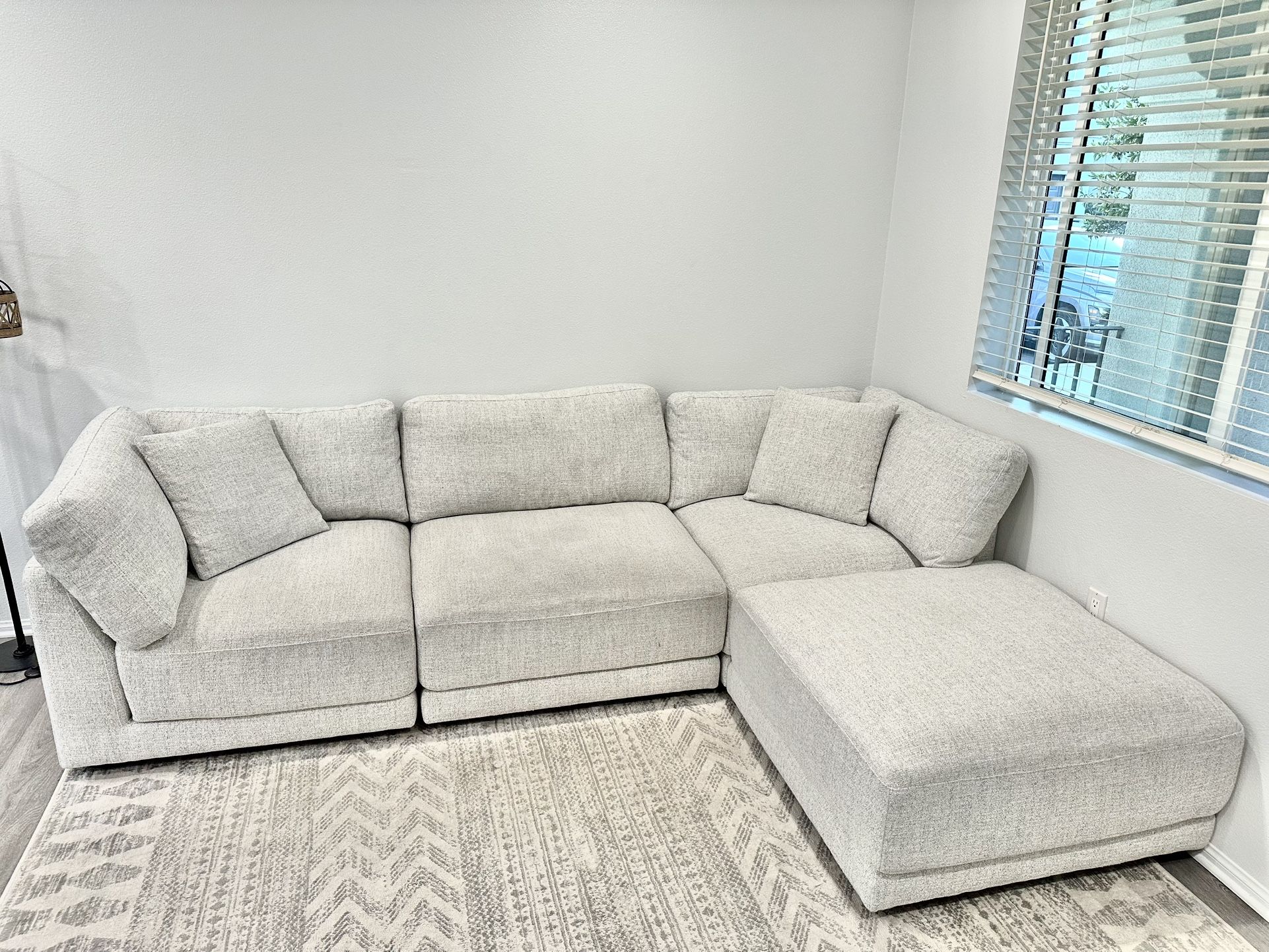 Sectional Fabric Couch