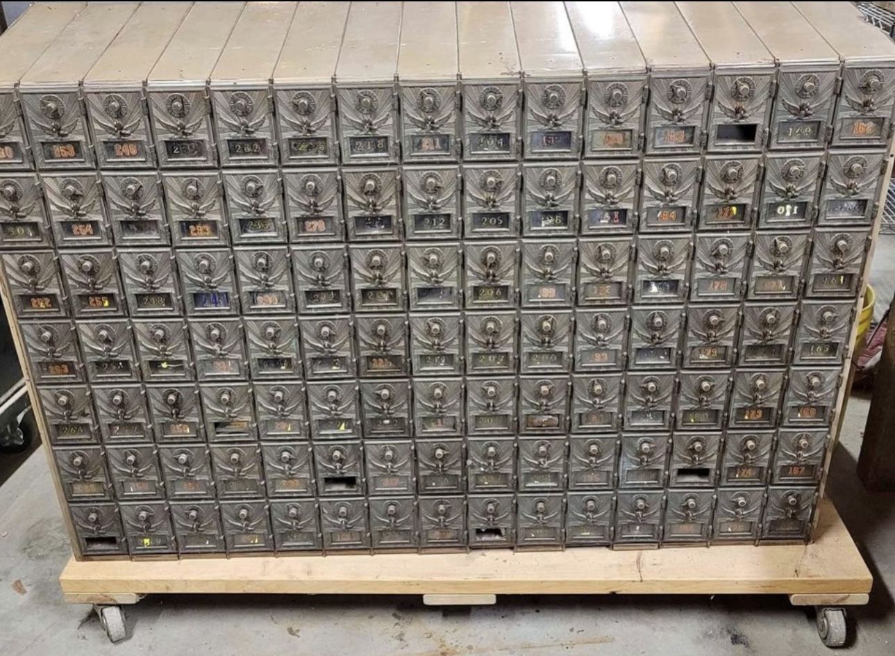 Antique Post Office Boxes