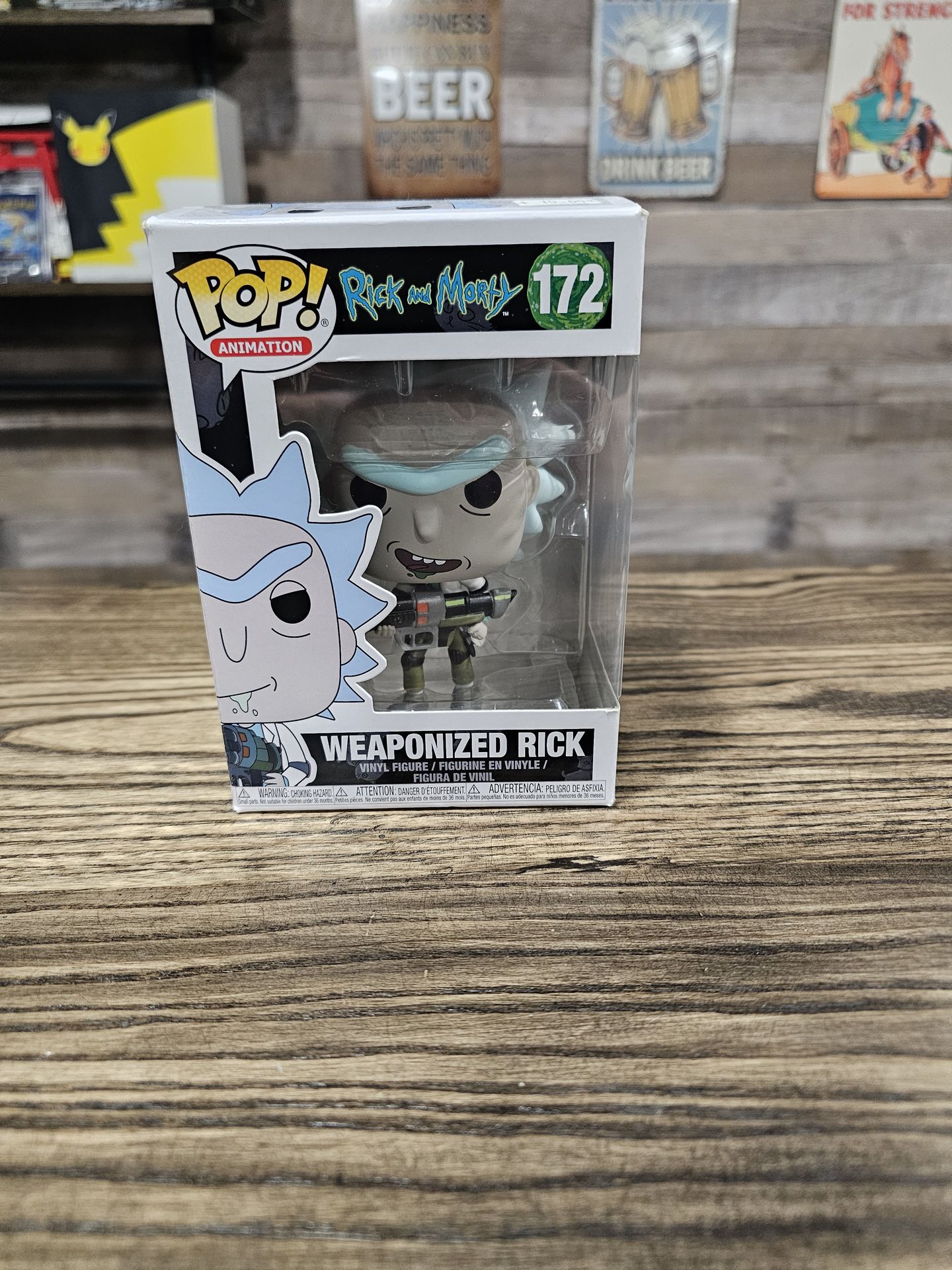 Funko Pop! Rick and Morty Weaponized Rick 172