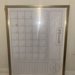 Dry Erase And Flower picture