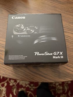 Canon PowerShot G7 X Mark III 20.1MP Point & Shoot Digital Camera New Black.